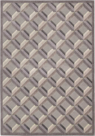 Nourison Graphic Illusions GIL22 Stone Area Rug Main Image