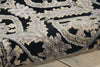 Nourison Graphic Illusions GIL24 Black Area Rug Detail Image