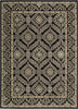 Nourison Graphic Illusions GIL24 Black Area Rug Main Image