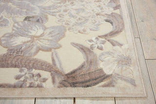 Nourison Graphic Illusions GIL26 Ivory Area Rug Detail Image