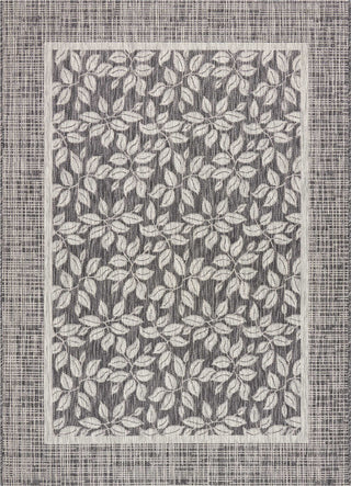 Nourison Garden Party GRD01 Charcoal Area Rug main image