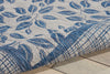 Nourison Garden Party GRD01 Ivory Blue Area Rug Detail Image
