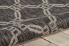 Nourison Garden Party GRD02 Charcoal Area Rug Detail Image