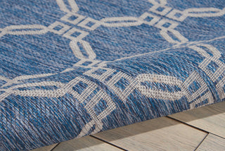 Nourison Garden Party GRD02 Denim Area Rug Detail Image