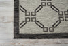 Nourison Garden Party GRD02 Ivory/Charcoal Area Rug Corner Image