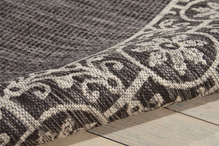 Nourison Garden Party GRD03 Charcoal Area Rug Detail Image