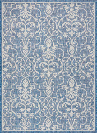 Nourison Garden Party GRD04 Denim Area Rug main image