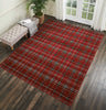 Nourison Grafix GRF03 Red Area Rug Room Image Feature