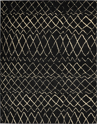 Nourison Grafix GRF04 Black Area Rug 7'10'' X 9'10''