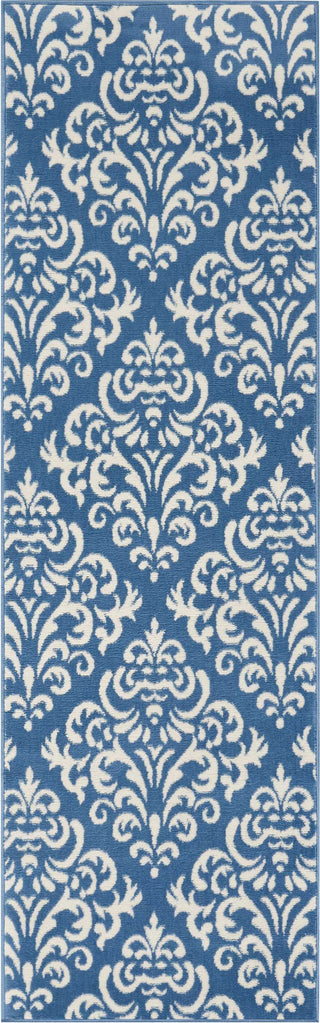 Grafix GRF06 Blue Area Rug by Nourison 2'3'' X 7'6''