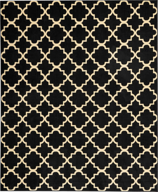 Nourison Grafix GRF08 Black Area Rug 7'10'' X 9'10''