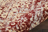 Nourison Grafix GRF14 Cream Red Area Rug Detail Image