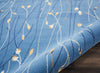 Grafix GRF15 Light Blue Area Rug by Nourison Rolled