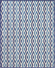 Grafix GRF18 White Blue Area Rug by Nourison 7'10'' X 9'10''