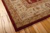 Nourison Heritage Hall HE04 Lacquer Area Rug Corner Image