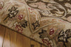 Nourison Heritage Hall HE05 Brown Area Rug 6' X 9' Texture Shot