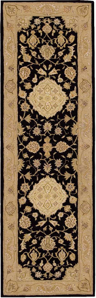 Nourison Heritage Hall HE10 Black Area Rug Runner Image