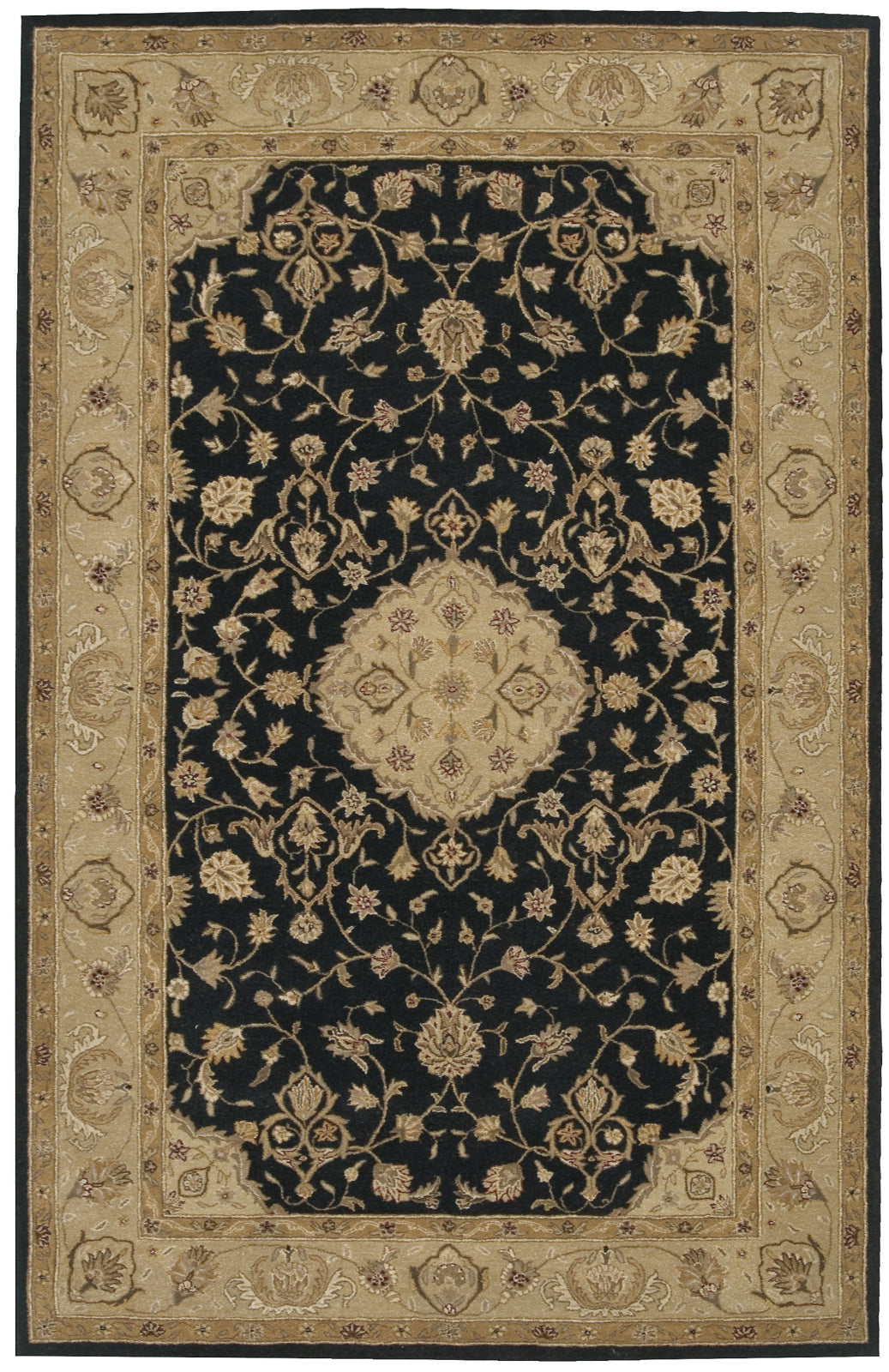 Hauteloom Nuri Black Outdoor Rug - 7'10 x 10' Rectangle