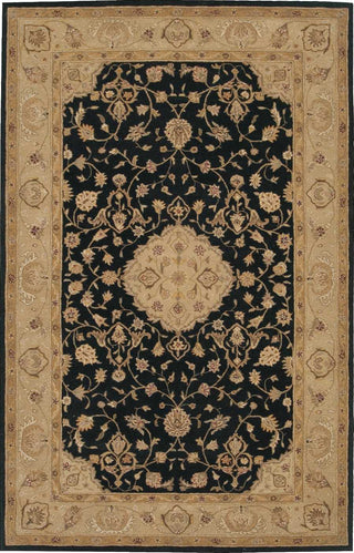 Nourison Heritage Hall HE10 Black Area Rug Main Image