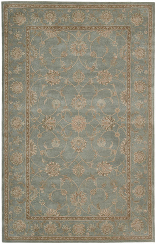 Nourison Heritage Hall HE15 Aqua Area Rug main image