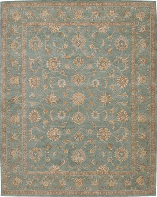 Nourison Heritage Hall HE15 Aqua Area Rug Main Image