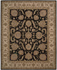 Nourison Heritage Hall HE19 Black Area Rug main image