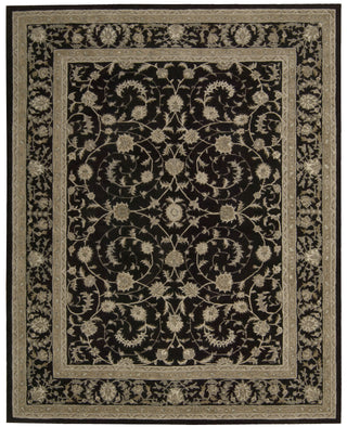 Nourison Heritage Hall HE29 Black Area Rug main image