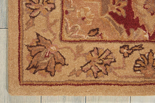 Nourison Heritage Hall HE03 Lacquer Area Rug Corner Image