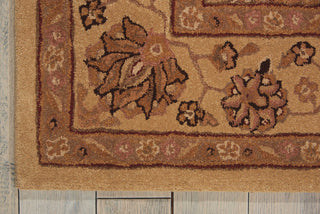 Nourison Heritage Hall HE03 Lacquer Area Rug Corner Image