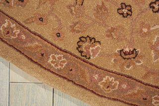 Nourison Heritage Hall HE03 Lacquer Area Rug Corner Image