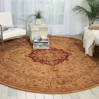 Nourison Heritage Hall HE03 Lacquer Area Rug Room Image