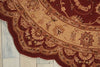 Nourison Heritage Hall HE04 Lacquer Area Rug Corner Image
