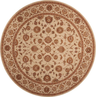 Nourison Heritage Hall HE08 Ivory Area Rug 9' Round