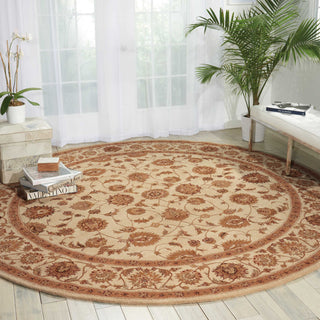 Nourison Heritage Hall HE08 Ivory Area Rug Room Image