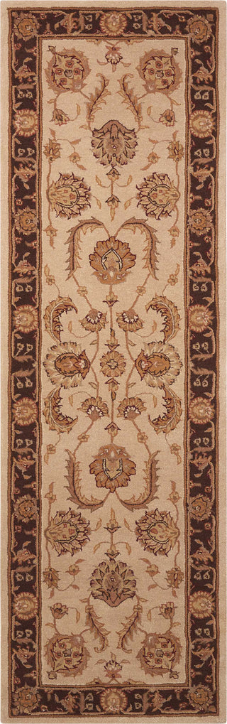 Nourison Heritage Hall HE19 Beige Area Rug