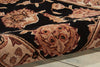 Nourison Heritage Hall HE19 Black Area Rug Detail Image