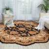 Nourison Heritage Hall HE19 Black Area Rug Room Image