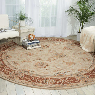 Nourison Heritage Hall HE27 Mist Area Rug Room Image