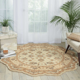 Nourison Heritage Hall HE28 Cream Area Rug