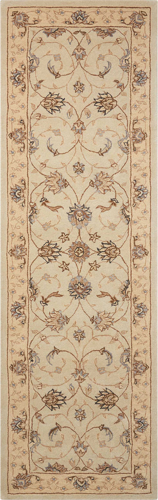 Nourison Heritage Hall HE28 Cream Area Rug