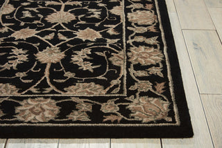 Nourison Heritage Hall HE29 Black Area Rug Detail Image