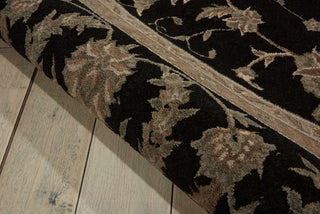 Nourison Heritage Hall HE29 Black Area Rug Detail Image