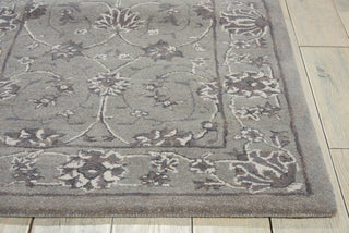 Nourison Heritage Hall HE29 Steel Area Rug Detail Image