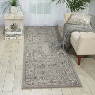 Nourison Heritage Hall HE29 Steel Area Rug Room Image