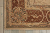 Nourison Heritage Hall HE27 Mist Area Rug Corner Image
