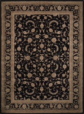 Nourison Heritage Hall HE29 Black Area Rug 