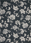 Nourison Home and Garden RS014 Black Area Rug 