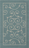 Nourison Home and Garden RS019 Light Blue Area Rug 2'3'' X 3'9''