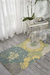 Nourison Home and Garden RS021 Green Area Rug 3' X 4'