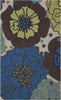 Nourison Home and Garden RS021 Light Blue Area Rug